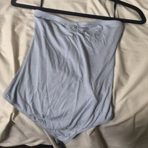 Baby blue body suit